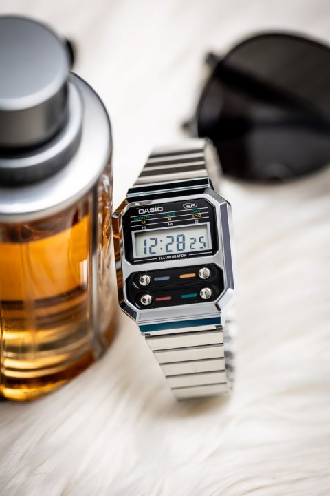 Zegarek Casio Retro Vintage A100WE-1AEF (zd640f) + BOX Casio
