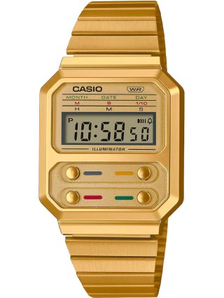Zegarek Casio Retro Vintage A100WEG-9AEF (zd640e) Casio