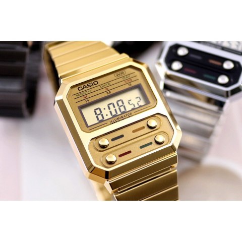 Zegarek Casio Retro Vintage A100WEG-9AEF (zd640e) Casio