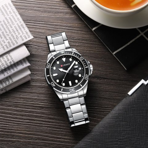 ZEGAREK MĘSKI CURREN 8388 (zc035a) + BOX Curren