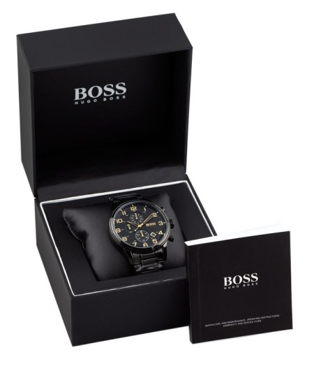ZEGAREK MĘSKI HUGO BOSS 1513275 - AEROLINER CHRONO (zh020a) Hugo Boss