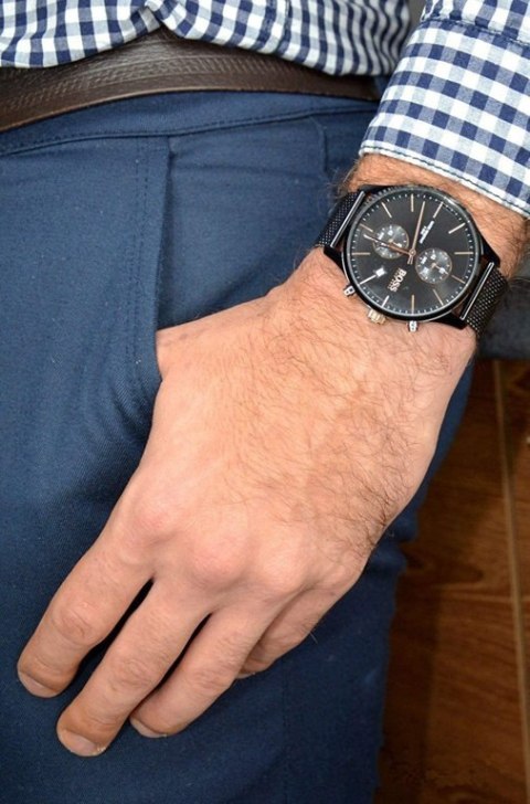 ZEGAREK MĘSKI HUGO BOSS 1513811 - ASSOCIATE (zh026b) Hugo Boss