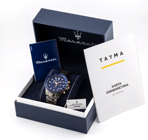 ZEGAREK MĘSKI MASERATI R8873640001 - SFIDA (zs003a) Maserati