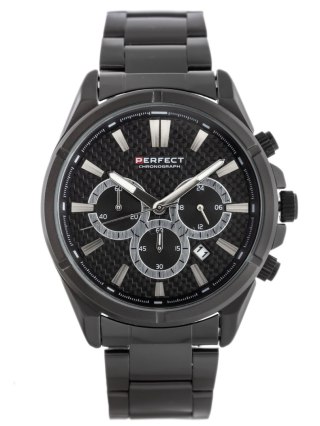 ZEGAREK MĘSKI PERFECT M501CH-07 - CHRONOGRAF (zp381c) + BOX Perfect