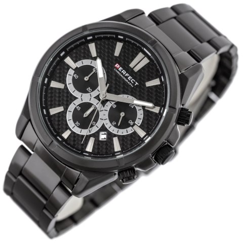 ZEGAREK MĘSKI PERFECT M501CH-07 - CHRONOGRAF (zp381c) + BOX Perfect