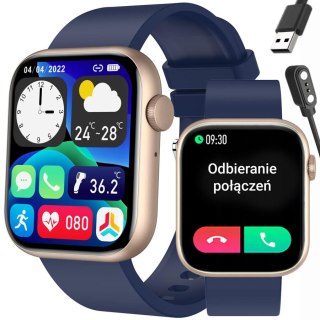 SMARTWATCH UNISEX GRAVITY GT3-4 - ROZMOWY BLUETOOTH, WŁASNE TARCZE (sg022d) Gravity