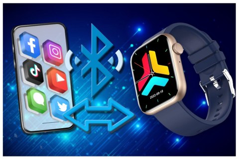SMARTWATCH UNISEX GRAVITY GT3-4 - ROZMOWY BLUETOOTH, WŁASNE TARCZE (sg022d) Gravity