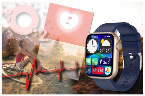 SMARTWATCH UNISEX GRAVITY GT3-4 - ROZMOWY BLUETOOTH, WŁASNE TARCZE (sg022d) Gravity