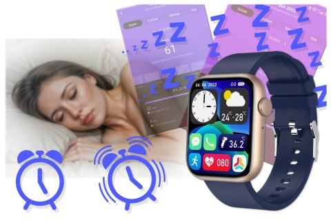 SMARTWATCH UNISEX GRAVITY GT3-4 - ROZMOWY BLUETOOTH, WŁASNE TARCZE (sg022d) Gravity