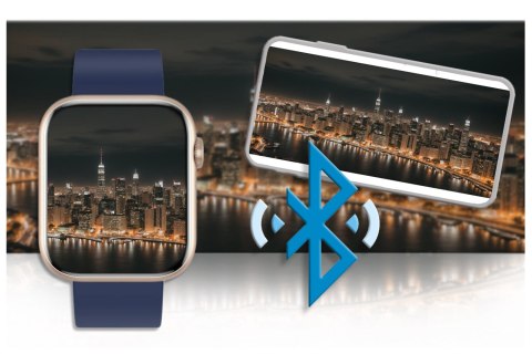 SMARTWATCH UNISEX GRAVITY GT3-4 - ROZMOWY BLUETOOTH, WŁASNE TARCZE (sg022d) Gravity