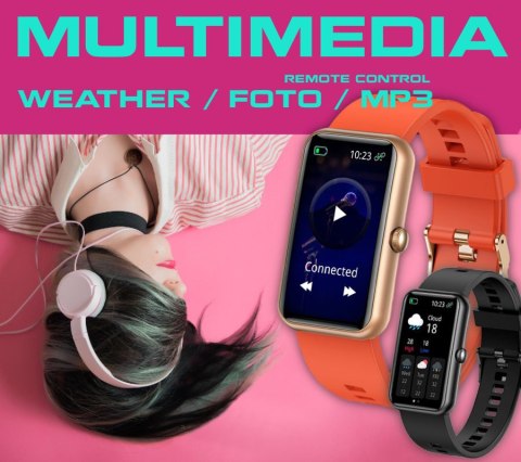 SMARTWATCH DAMSKI Rubicon RNCE83 - CIŚNIENIOMIERZ (sr032e) Rubicon