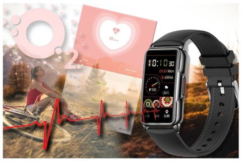SMARTWATCH DAMSKI Rubicon RNCF04 - TRYBY SPORTOWE, MONITOR SNU (sr050b) Rubicon