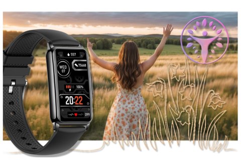 SMARTWATCH DAMSKI Rubicon RNCF04 - TRYBY SPORTOWE, MONITOR SNU (sr050b) Rubicon