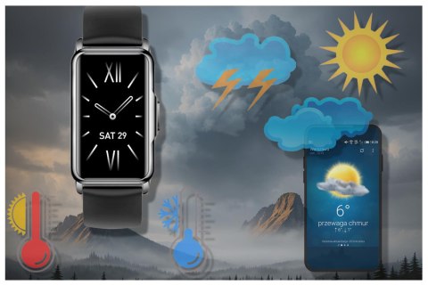 SMARTWATCH DAMSKI Rubicon RNCF04 - TRYBY SPORTOWE, MONITOR SNU (sr050b) Rubicon