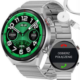 SMARTWATCH MĘSKI Rubicon RNCE99 - WYKONYWANIE POŁĄCZEŃ, ŁADOWANIE BEZPRZEWODOWE (sr046a) Rubicon