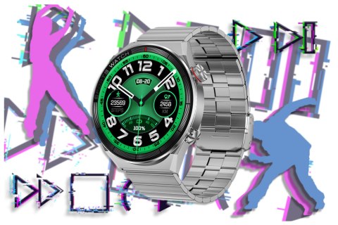 SMARTWATCH MĘSKI Rubicon RNCE99 - WYKONYWANIE POŁĄCZEŃ, ŁADOWANIE BEZPRZEWODOWE (sr046a) Rubicon