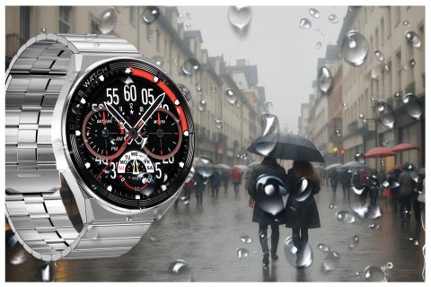SMARTWATCH MĘSKI Rubicon RNCE99 - WYKONYWANIE POŁĄCZEŃ, ŁADOWANIE BEZPRZEWODOWE (sr046a) Rubicon