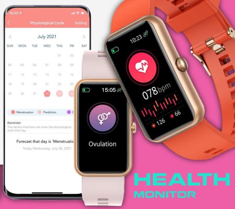 SMARTWATCH UNISEX Rubicon RNCE83 - CIŚNIENIOMIERZ (sr032f) Rubicon