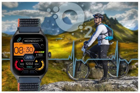 SMARTWATCH UNISEX Rubicon RNCF03 - ROZMOWY BLUETOOTH, ALWAYS ON DISPLAY (sr049a) Rubicon