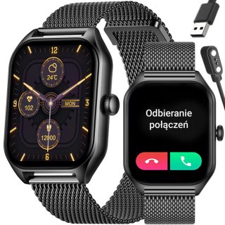 SMARTWATCH UNISEX Rubicon RNCF03 - ROZMOWY BLUETOOTH, ALWAYS ON DISPLAY (sr049g) Rubicon