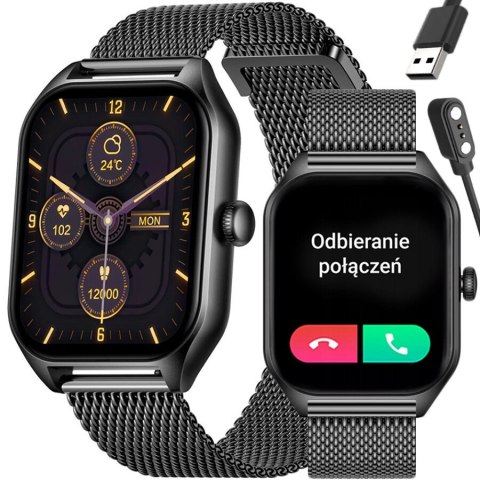 SMARTWATCH UNISEX Rubicon RNCF03 - ROZMOWY BLUETOOTH, ALWAYS ON DISPLAY (sr049g) Rubicon