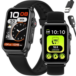 SMARTWATCH UNISEX Rubicon RNCF06 - TRYBY SPORTOWE, PULSOKSYMETR (sr051a) Rubicon