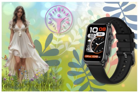 SMARTWATCH UNISEX Rubicon RNCF06 - TRYBY SPORTOWE, PULSOKSYMETR (sr051a) Rubicon
