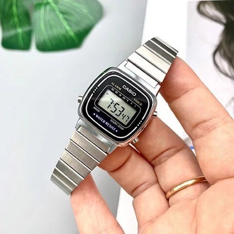 ZEGAREK DAMSKI CASIO VINTAGE LA670WA-1D (zd597c) + BOX Casio