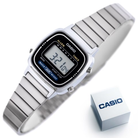 ZEGAREK DAMSKI CASIO VINTAGE LA670WA-1D (zd597c) + BOX Casio