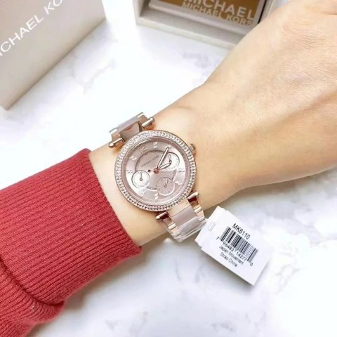 ZEGAREK DAMSKI MICHAEL KORS MK6110 MINI PARKER (zm540c) + BOX Michael Kors