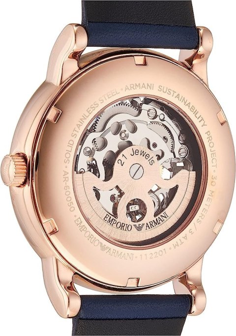 Zegarek męski ARMANI AUTOMATIC AR60050 (zi060a) Emporio Armani
