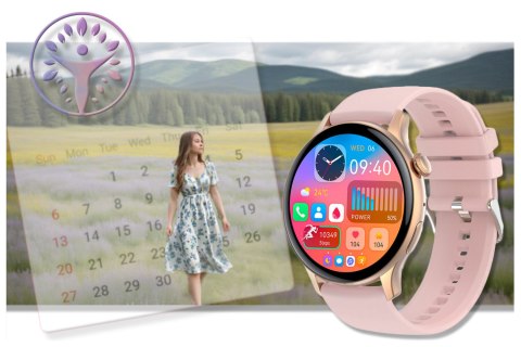 SMARTWATCH DAMSKI Rubicon RNCF10 - TRYBY SPORTOWE, MONITOR SNU (sr055b) Rubicon