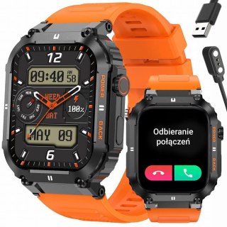 SMARTWATCH MĘSKI GRAVITY GT6-3 - WYKONYWANIE POŁĄCZEŃ, MONITOR SNU (sg020c) Gravity