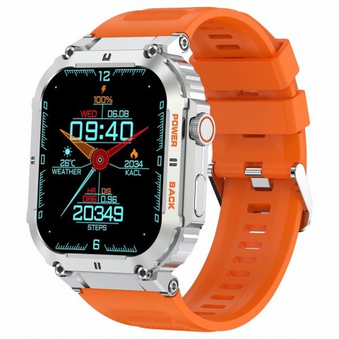 SMARTWATCH MĘSKI GRAVITY GT6-4 - WYKONYWANIE POŁĄCZEŃ, MONITOR SNU (sg020d) Gravity