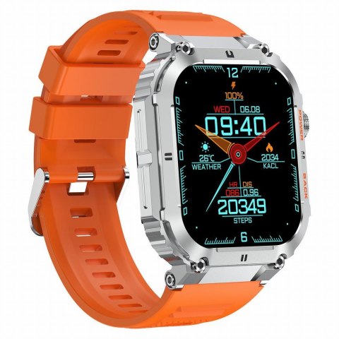 SMARTWATCH MĘSKI GRAVITY GT6-4 - WYKONYWANIE POŁĄCZEŃ, MONITOR SNU (sg020d) Gravity
