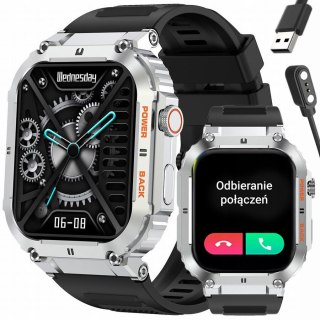 SMARTWATCH MĘSKI GRAVITY GT6-5 - WYKONYWANIE POŁĄCZEŃ, MONITOR SNU (sg020e) Gravity