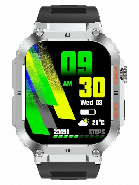 SMARTWATCH MĘSKI GRAVITY GT6-5 - WYKONYWANIE POŁĄCZEŃ, MONITOR SNU (sg020e) Gravity