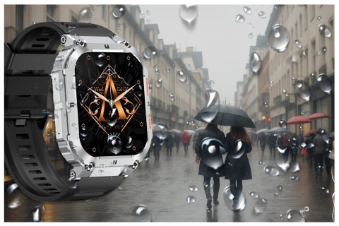 SMARTWATCH MĘSKI GRAVITY GT6-5 - WYKONYWANIE POŁĄCZEŃ, MONITOR SNU (sg020e) Gravity
