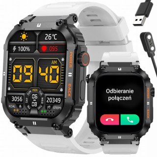 SMARTWATCH MĘSKI GRAVITY GT6-8 - WYKONYWANIE POŁĄCZEŃ, MONITOR SNU (sg020h) Gravity