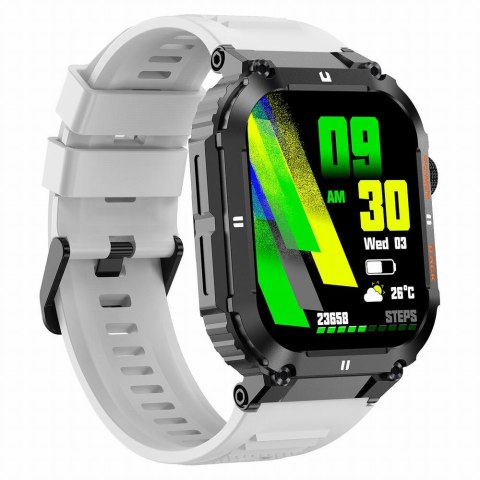 SMARTWATCH MĘSKI GRAVITY GT6-8 - WYKONYWANIE POŁĄCZEŃ, MONITOR SNU (sg020h) Gravity