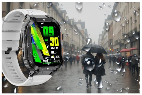 SMARTWATCH MĘSKI GRAVITY GT6-8 - WYKONYWANIE POŁĄCZEŃ, MONITOR SNU (sg020h) Gravity