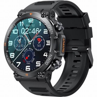SMARTWATCH MĘSKI GRAVITY GT7-1 PRO - WYKONYWANIE POŁĄCZEŃ, PULSOKSYMETR (sg018a) Gravity