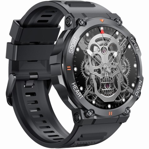 SMARTWATCH MĘSKI GRAVITY GT7-1 PRO - WYKONYWANIE POŁĄCZEŃ, PULSOKSYMETR (sg018a) Gravity