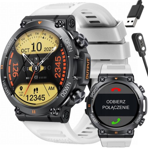 SMARTWATCH MĘSKI GRAVITY GT7-6 PRO - WYKONYWANIE POŁĄCZEŃ, PULSOKSYMETR (sg018f) Gravity