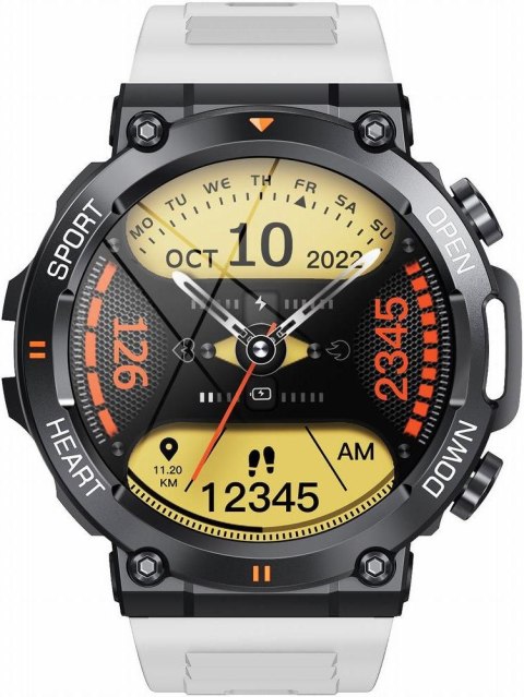 SMARTWATCH MĘSKI GRAVITY GT7-6 PRO - WYKONYWANIE POŁĄCZEŃ, PULSOKSYMETR (sg018f) Gravity