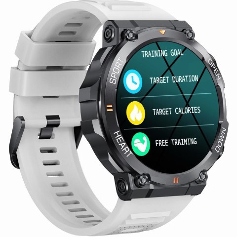 SMARTWATCH MĘSKI GRAVITY GT7-6 PRO - WYKONYWANIE POŁĄCZEŃ, PULSOKSYMETR (sg018f) Gravity