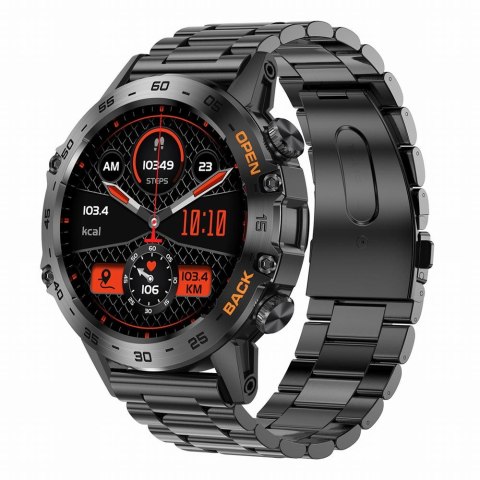 SMARTWATCH MĘSKI GRAVITY GT9-2 - WYKONYWANIE POŁĄCZEŃ, CIŚNIENIOMIERZ (sg021b) Gravity