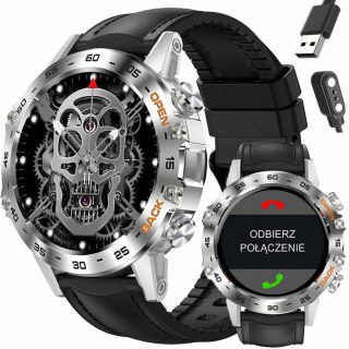 SMARTWATCH MĘSKI GRAVITY GT9-6 - WYKONYWANIE POŁĄCZEŃ, CIŚNIENIOMIERZ (sg021f) Gravity