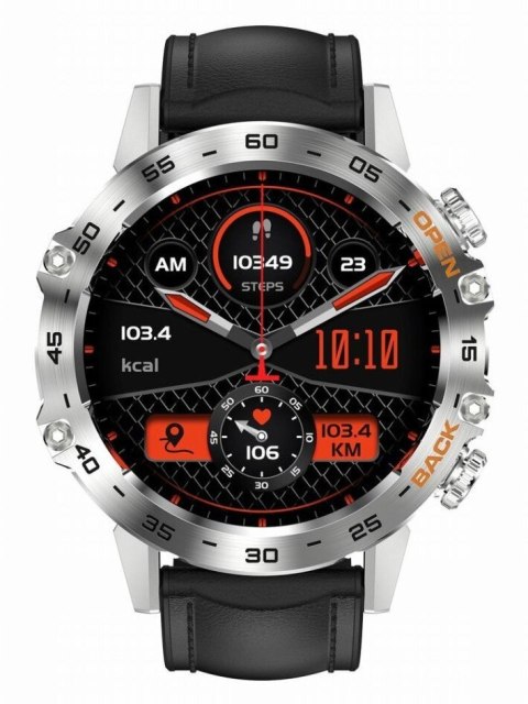 SMARTWATCH MĘSKI GRAVITY GT9-6 - WYKONYWANIE POŁĄCZEŃ, CIŚNIENIOMIERZ (sg021f) Gravity
