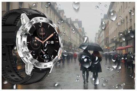 SMARTWATCH MĘSKI GRAVITY GT9-6 - WYKONYWANIE POŁĄCZEŃ, CIŚNIENIOMIERZ (sg021f) Gravity